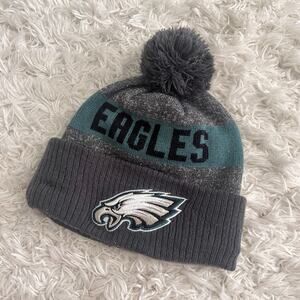 New Era NFL Philadelphia Eagles Gray Knit Hat OS